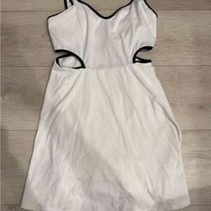 Old Navy Active White and Black Sports Top